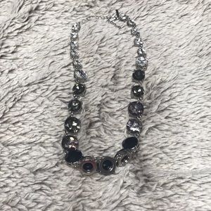 Silver and Gray Necklace